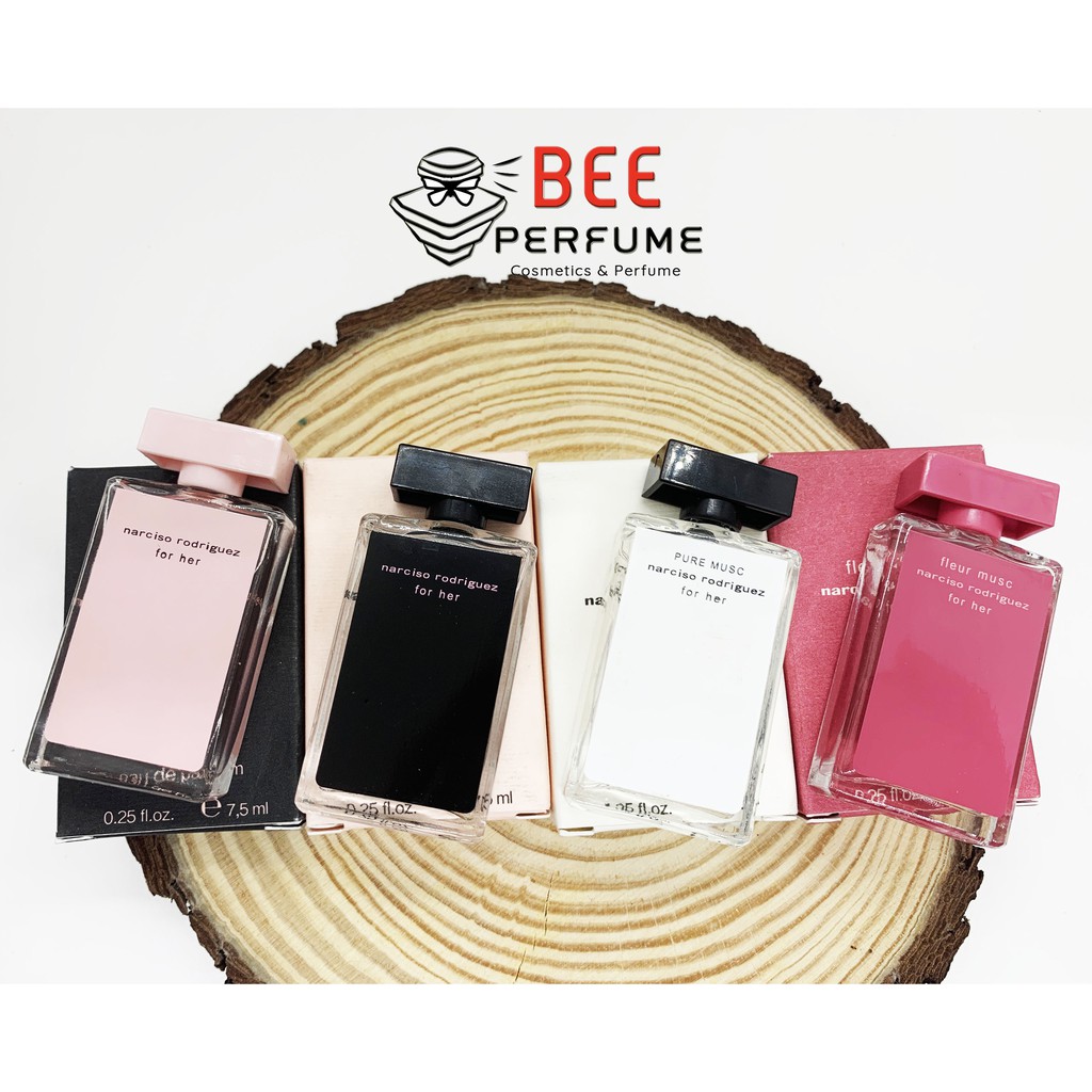 Nước Hoa Narciso Rodriguez For Her EDP, Pure Musc EDP, Rodriguez EDT, Fleur Musc EDP mini chính hãng 7.5ml