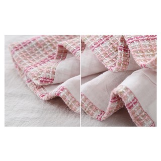 Đầm dạ hồng cho bé N00461