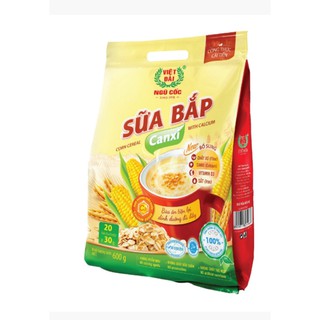 [Chất lượng hàng đầu] Túi 450G Bột ngũ cốc Sữa bắp Canxi Việt Đài dinh dưỡng Ngũ cốc sạch chất lượng an toàn