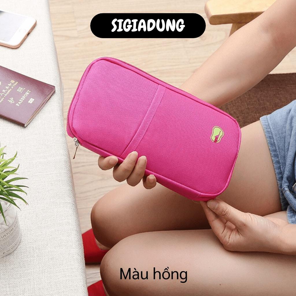 [SGD] Ví Đựng Hộ Chiếu - Túi Đựng passport Và Giấy Tờ Khác Khi Đi Du Lịch Nhỏ Gọn Tiện Lợi  3385