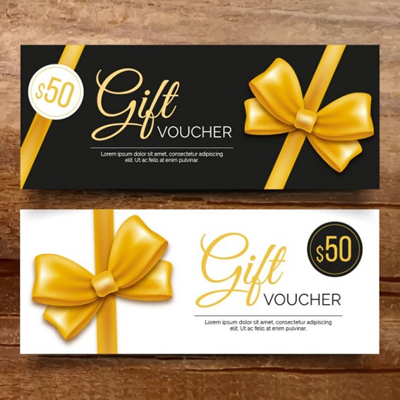 In voucher quà tặng - thẻ tích điểm theo yêu cầu