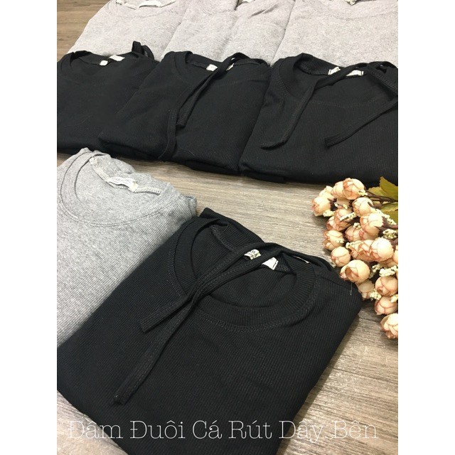 Đầm Nữ Đuôi Cá 🌺 FREESHIP 🌺 Váy Body Tay Ngắn Rút Dây Bên Sườn Siêu Xinh LH12 | BigBuy360 - bigbuy360.vn