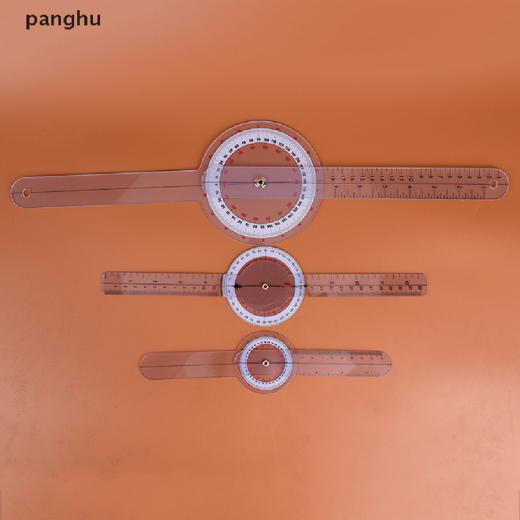 Bộ 3 Thước Đo Góc 6 / 8 / 12inch Xoay 360 Độ Dùng Trong Y Tế