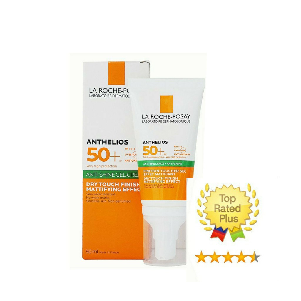 Kem Chống Nắng La Roche Posay Anthelios Dry Touch Gel-Cream ❤ Mẫu mới 2021❤ SPF50 Cho Da Dầu, Nhay Cả.m ÚC