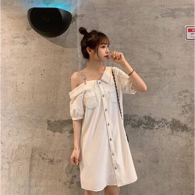 [LININ] Đầm Hai Dây Dài Đến Giữa Bắp Chân Dáng Ôm Cỡ Lớn Phong Cách Mới Mùa Hè Cho Nữ
