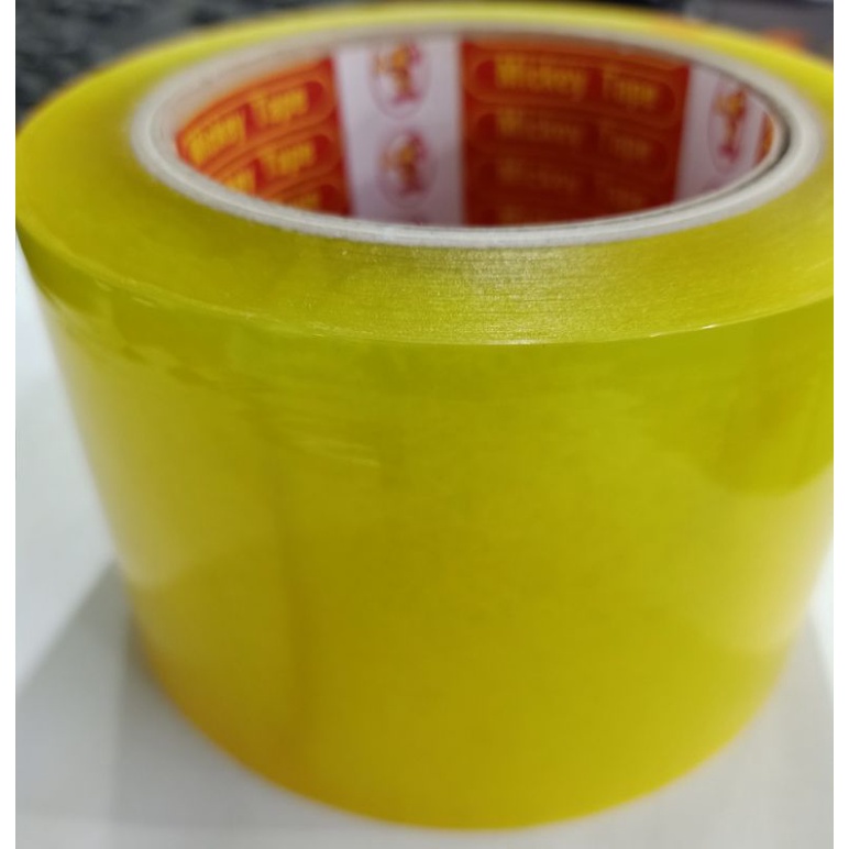 Cuộn Băng Keo Trắng Trong 7cm Dài 100YDS