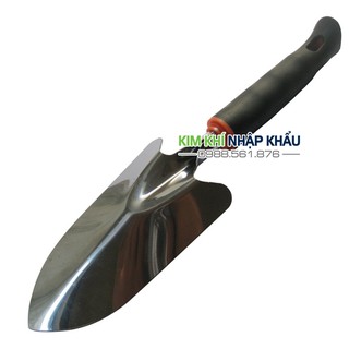 Xẻng làm vườn mini lưỡi inox cán nhựa - D18