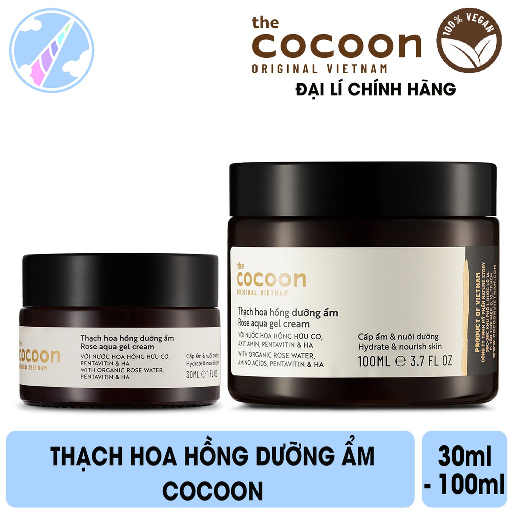 Thạch Hoa Hồng Dưỡng Ẩm Cocoon