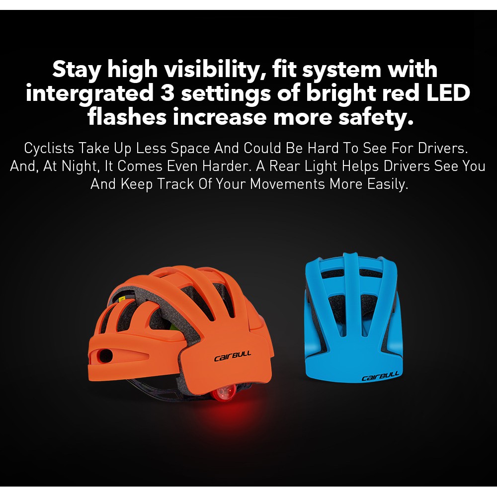 Mũ Bảo Hiểm CAIRBULL FIND 2019 Chính Hãng - Gấp gọn