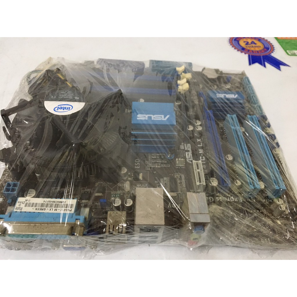 Combo main Asus G41 DDRIII socket 775 + 4Gb + E8400 + Quạt