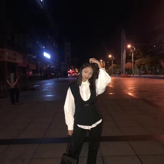 Set sơ mi trắng kèm gile đen (có ảnh thật)
