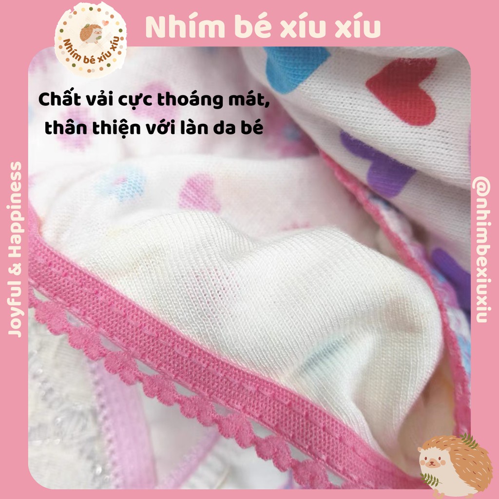 Quần lót cotton bé gái (7-35 kg) - Quần chip It's a girl VT91