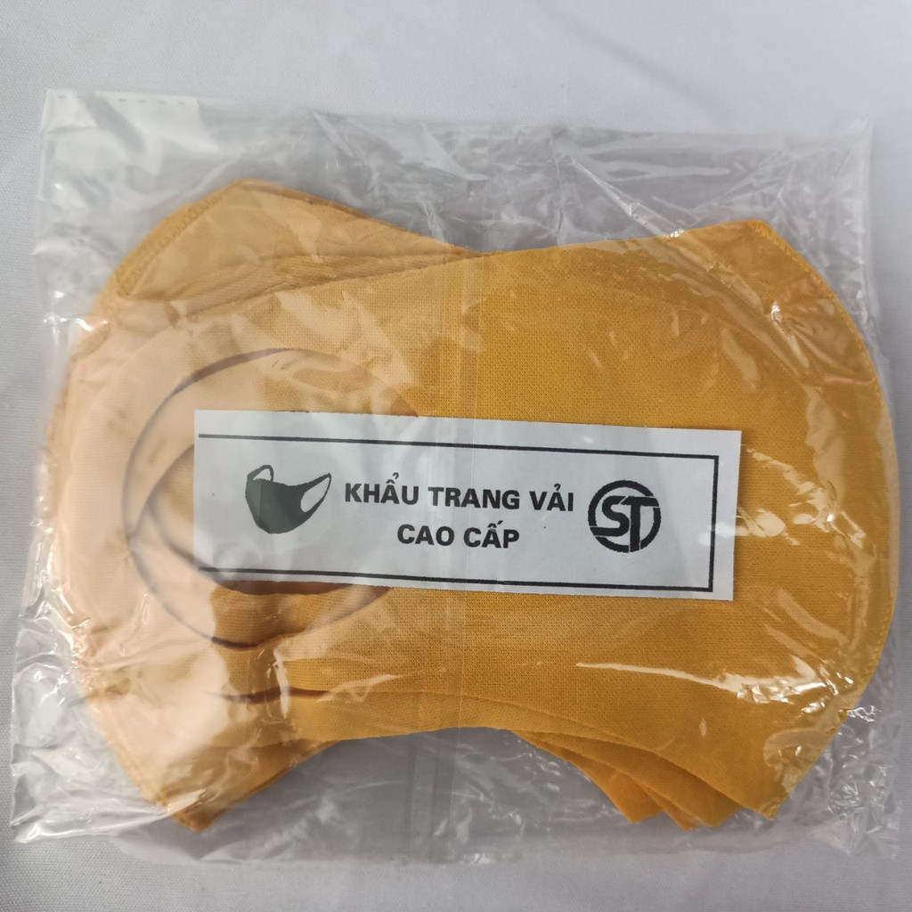 Giá siêu rẻ-Set10 cái khẩu trang vải su poly 2da cao cấp