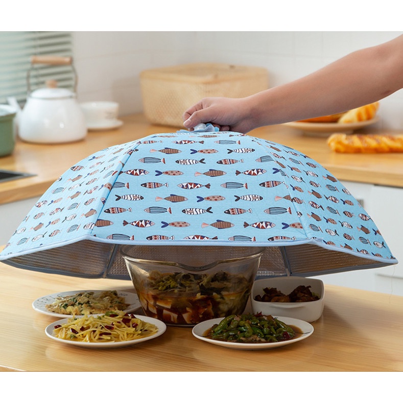 Lồng bàn giữ nóng thức ăn -Lồng bàn giữ nhiệt đa năng (màu ngẫu nhiên)