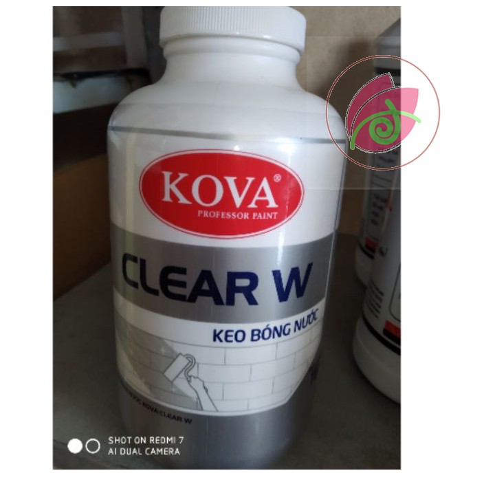 Keo bóng nước KOVA clear W (1kg)