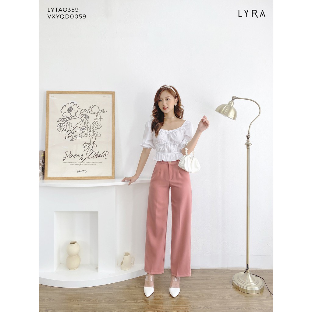 Quần suông nữ LYRA, vải tuyết mưa hàn cao cấp culottes trẻ trung, hợp thời trang- VXYQD0059 | WebRaoVat - webraovat.net.vn