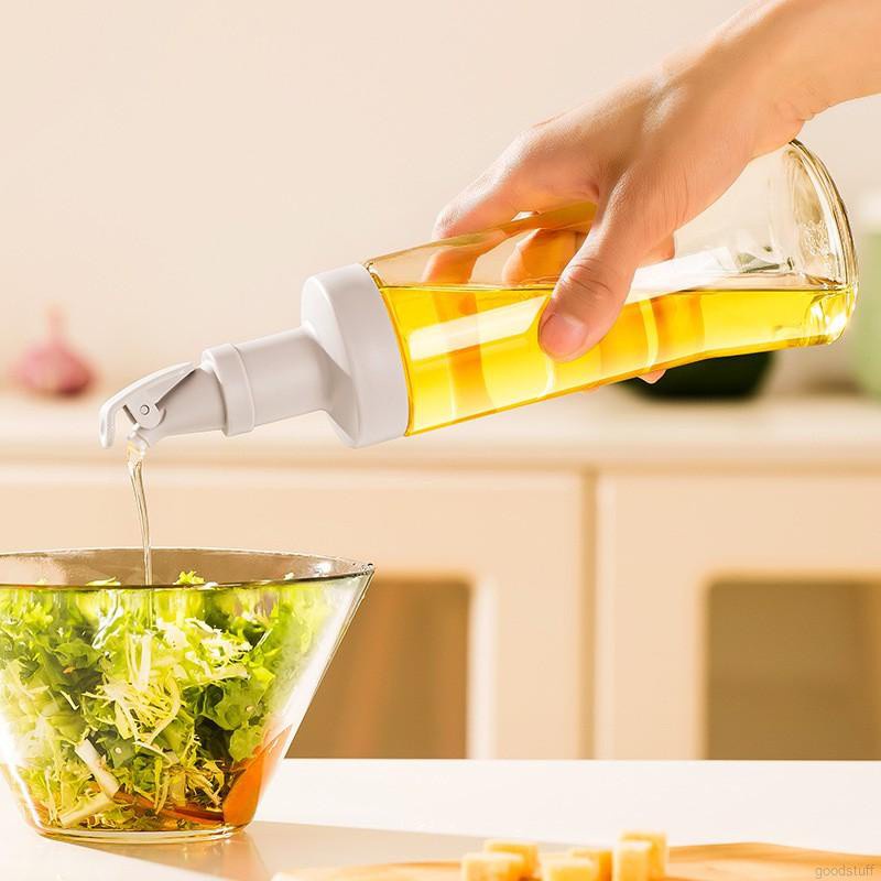 Bình đựng dầu ăn / giấm có vòi rót tự động tiện dụng