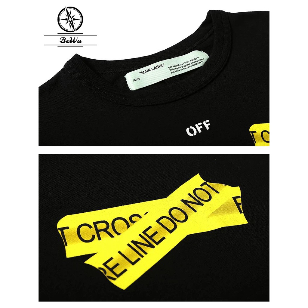 Áo thun unisex tay lỡ form rộng - Áo thun off v1 vải cotton co giãn | Lee Hoàng Shop | BigBuy360 - bigbuy360.vn