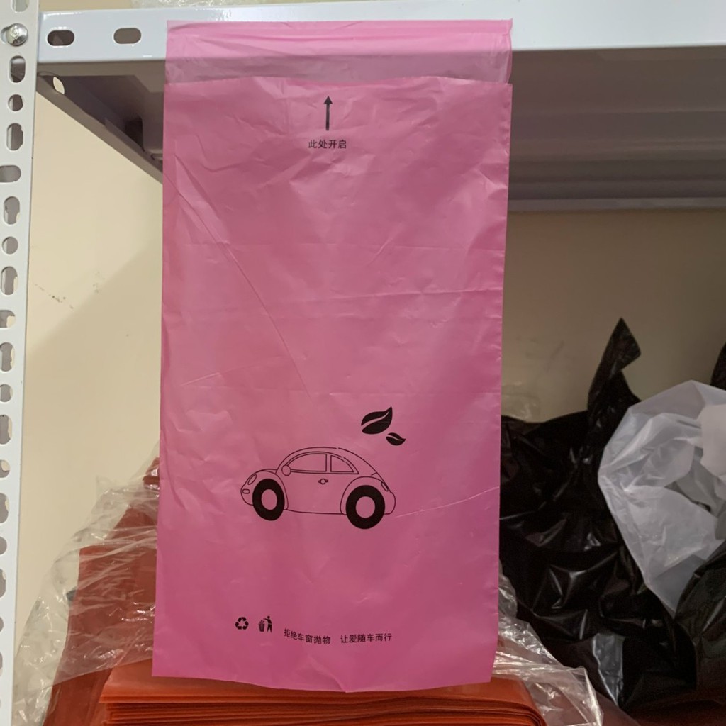 Set 50 Túi đựng rác đa năng tự dính dùng trong văn phòng/ nhà bếp/ ô tô