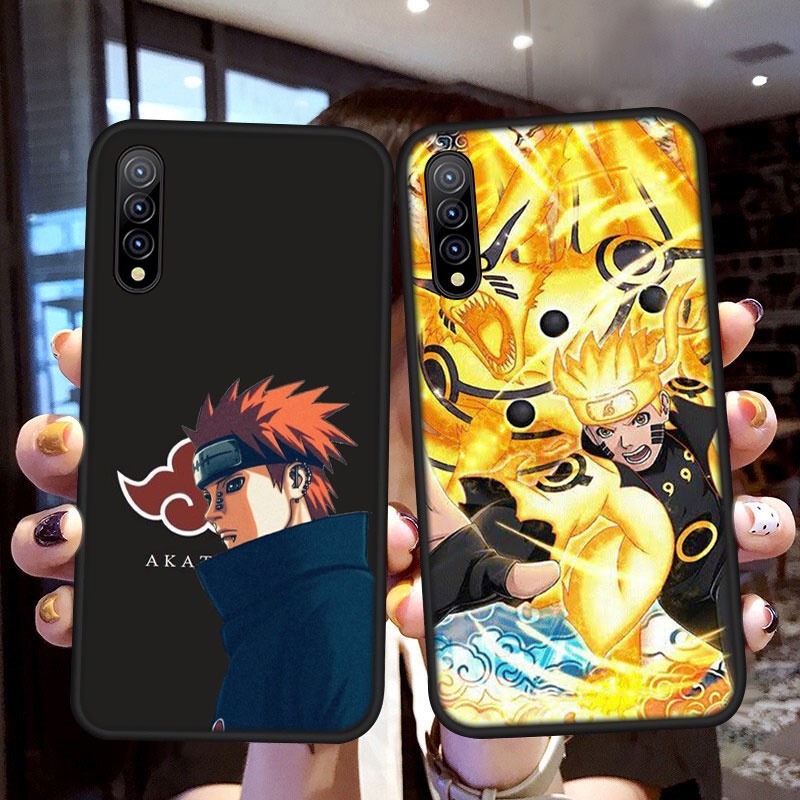 Ốp Điện Thoại Dẻo Họa Tiết Naruto Sasuke Cho VIVO Y5S Y11 Y11S Y12S Y12 Y15 Y17 Y19 Y20 Y20i Y20S Y21 Y21S Y30 Y33S Y50 Y53 OE55