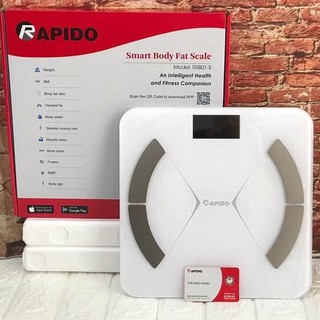 Cân sức khỏe Rapido RSF-01S đo được các chỉ số cơ thể