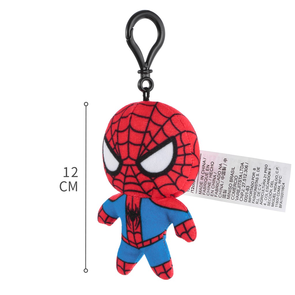 Móc khóa Miniso hình Spider-man Marvel (Đỏ) - Hàng chính hãng