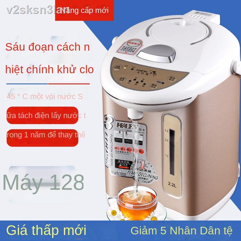 ♈ ❐ ❉ ☄ ❏  ❒▣Bình nóng lạnh mini để bàn, giữ nhiệt và đun sôi nước loại nhỏ tích hợp máy nước, inox 2L3L