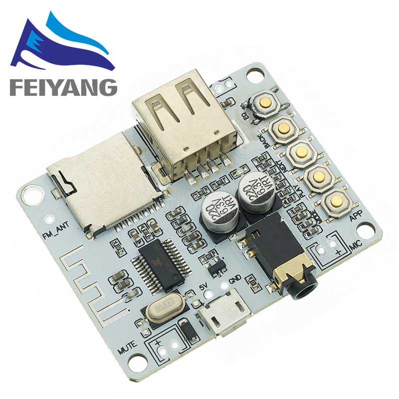 Bảng Mạch Nhận Tín Hiệu Âm Thanh Bluetooth A7-004 5V 2.1