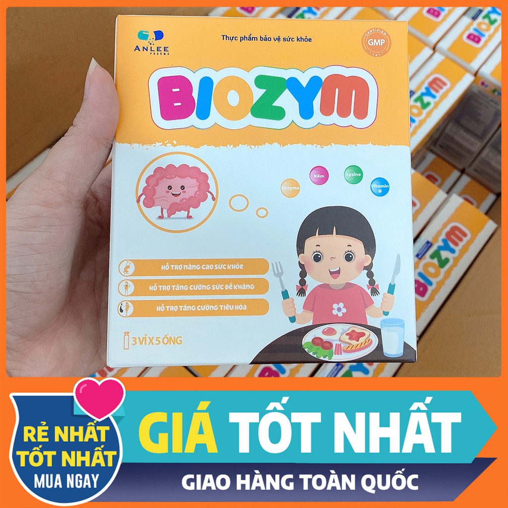 Siro enzym BIOZYM - Giúp bé ăn ngon, ngủ ngon, tăng cân, tăng đề kháng