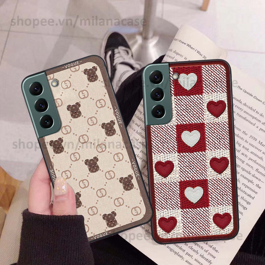 Ốp Samsung S22 / S22 Plus / S22 Ultra / S22+ hình trái tim be love tình yêu siêu đẹp, cá tính, thời trang
