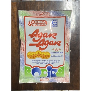 Bột Thạch Rau Câu Giòn Agar - Agar Hải Long (50g)