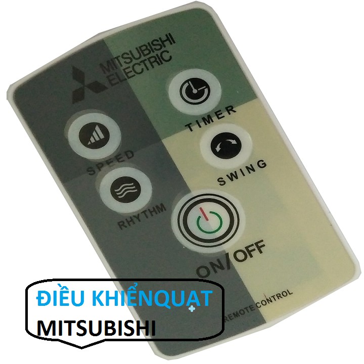 [Mã ELORDER5 giảm 10k đơn 20k] ĐIỀU KHIỂN QUẠT MITSUBISHI - ĐIỀU KHIỂN ĐIỀU HÒA