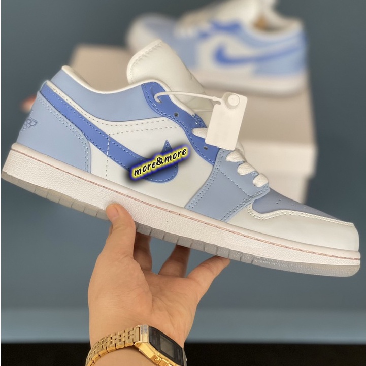 [More&amp;More] Giày JD 1 Low &quot;Blue Mighthy Swooshers&quot; mắt nai chất lượng nguyên bản
