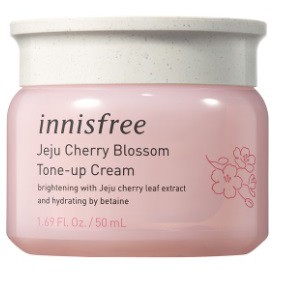 Bộ sản phẩm tinh chất hoa anh đào Innisfree jeju Cherry Blossom Skin Tone Up Cream Jelly Cream