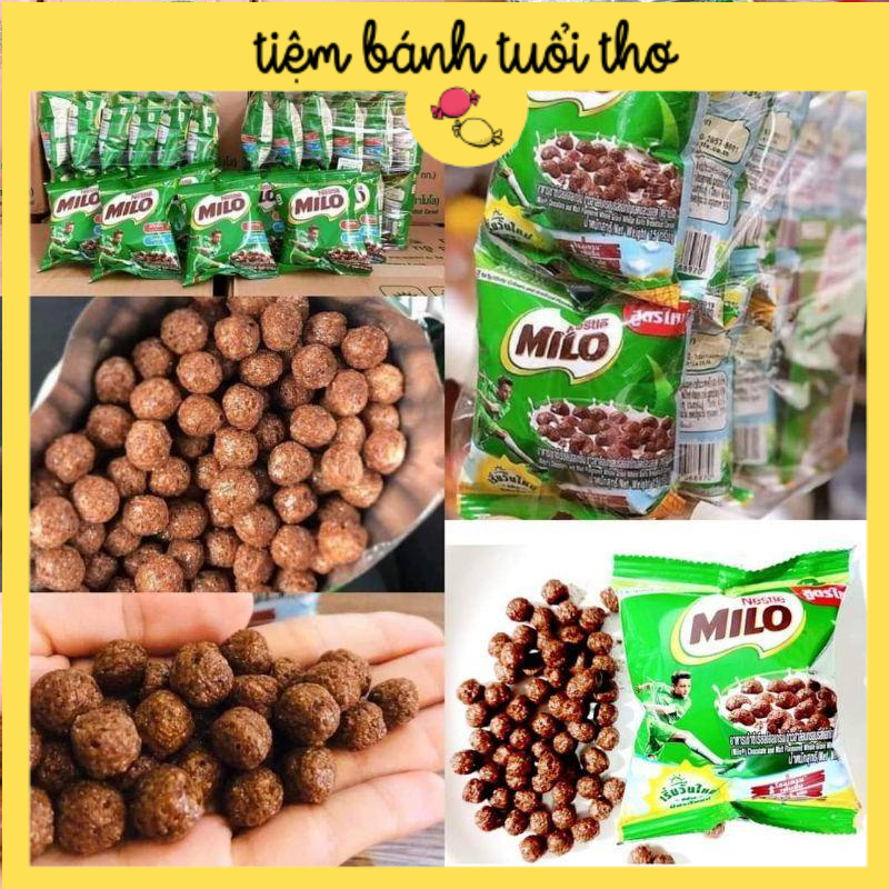 Gói Bim Bim Snack Milo Ngũ Cốc Cacao 15g
