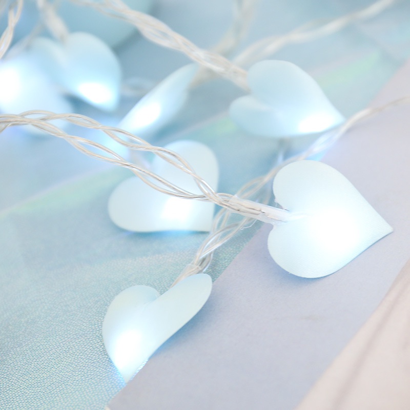 Dây đèn LED trang trí hình trái tim 1.5/3M