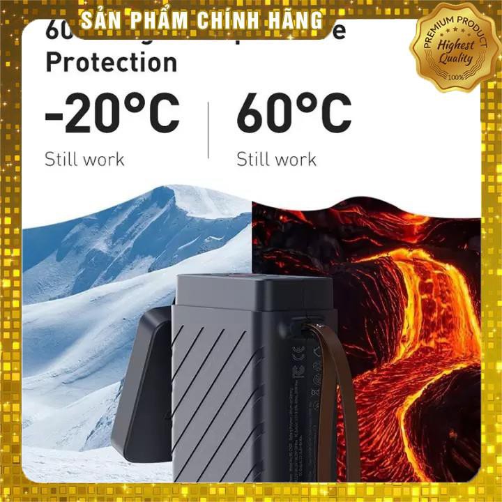 Bộ kích nguồn đa năng Baseus Reboost Jump Starter 1600A kiêm pin sạc dự phòng sạc nhanh 65W PD Type-C / USB