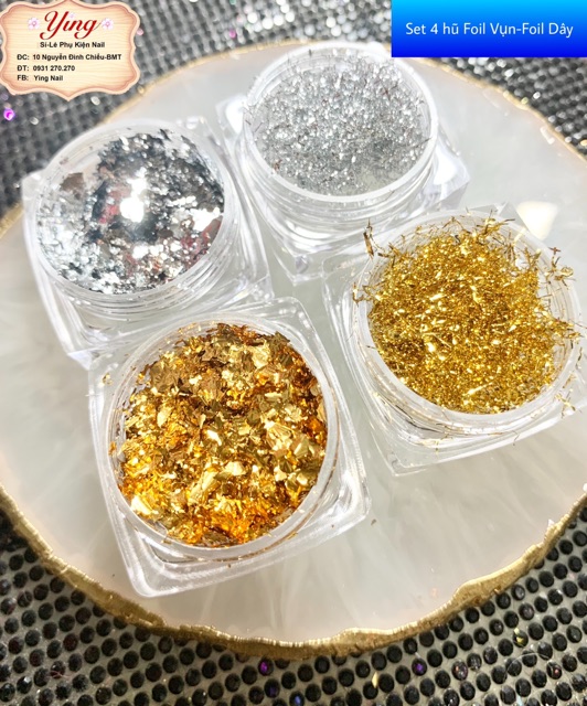 Set Foil Vàng Bạc