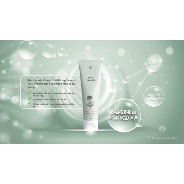 Sữa rửa mặt V-MUD (bán sĩ và lẻ)