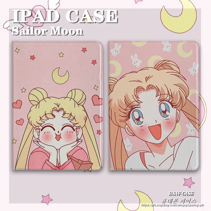 Bao da máy tính bảng họa tiết thủy thủ mặt trăng cho IPAD MINI 1 2 3 4 5 AIR 1 2 3 PRO 9 | BigBuy360 - bigbuy360.vn