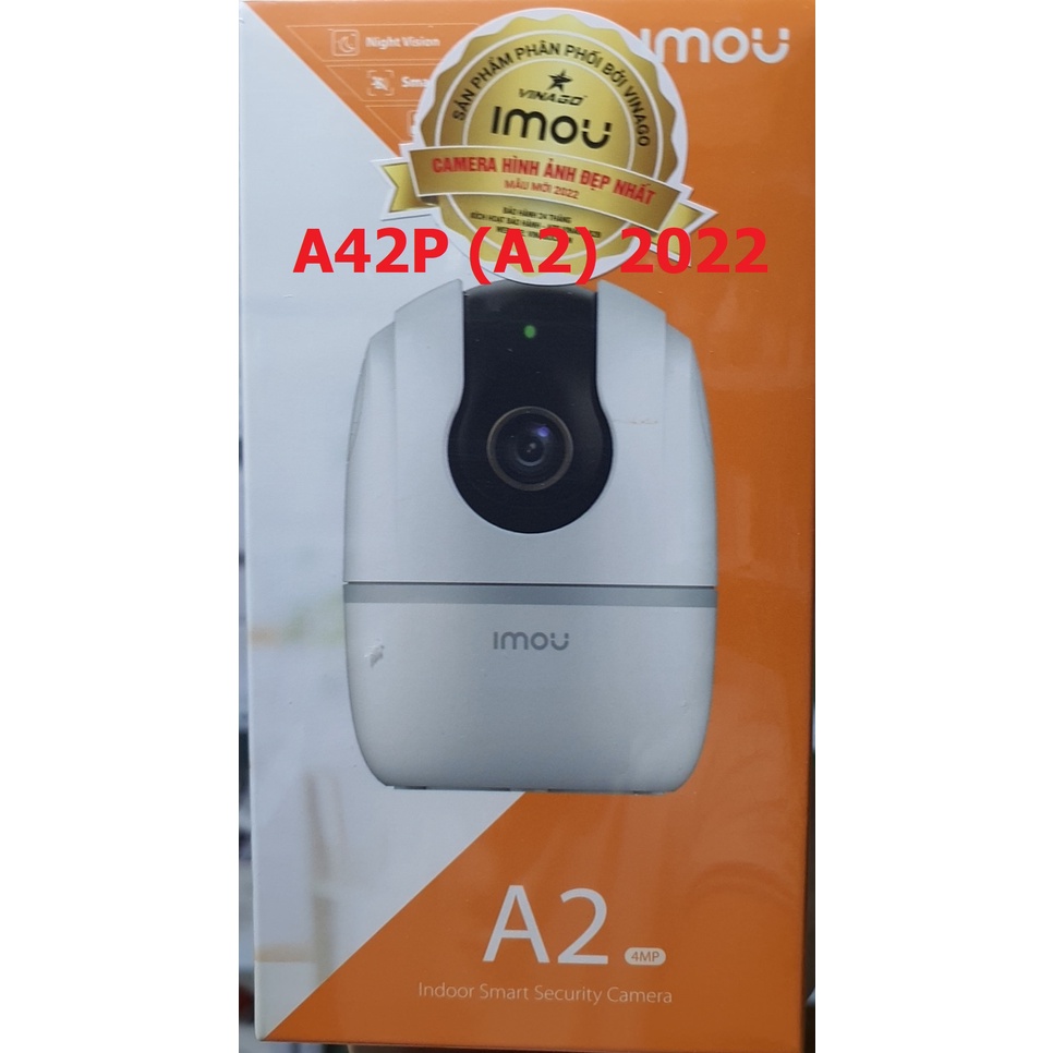 Camera Wifi IMOU Trong Nhà A22EP 2M 1080P, A42P 4M 2K, A43P Ranger 2 SE, Xoay 360, Chính Hãng - Bảo Hành 24TH