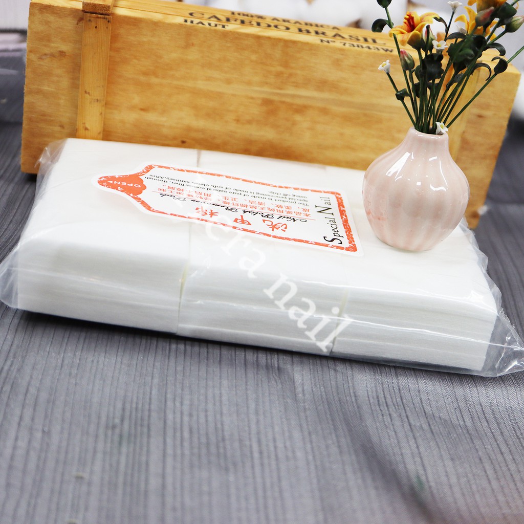 Giấy lau gel nail cứng LADURA