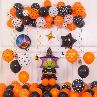 Sét bong bóng trang trí Halloween MS01