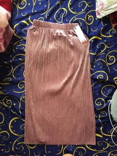 Chân váy Nhung midi Nhật