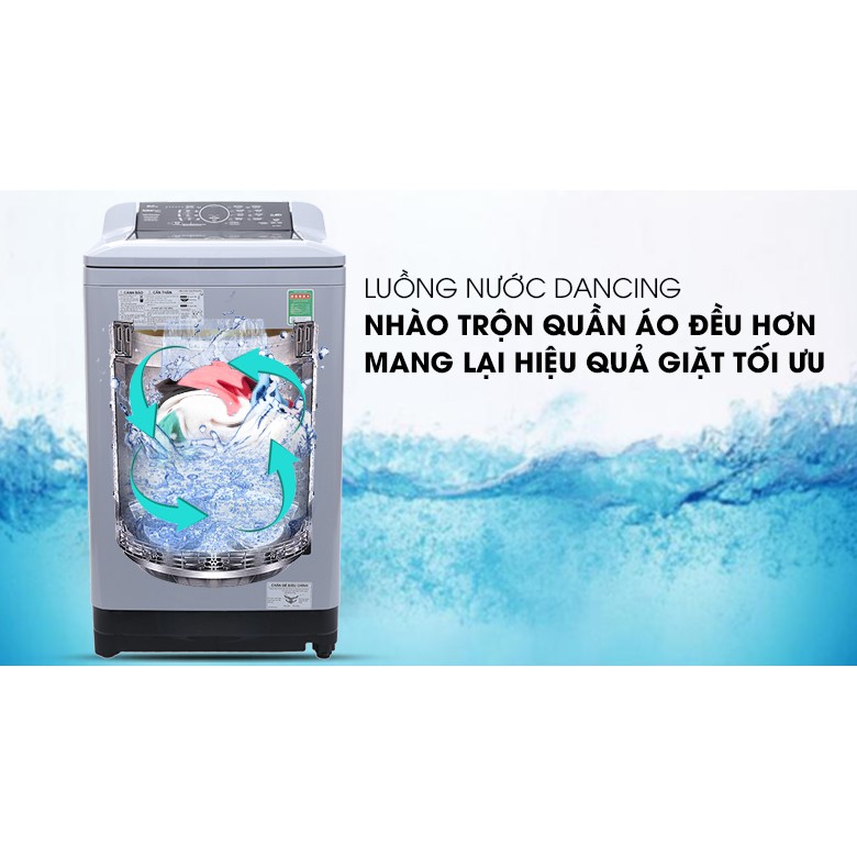 Máy giặt Panasonic 10 kg NA-F100A4GRV, máy giặt giá rẻ.
