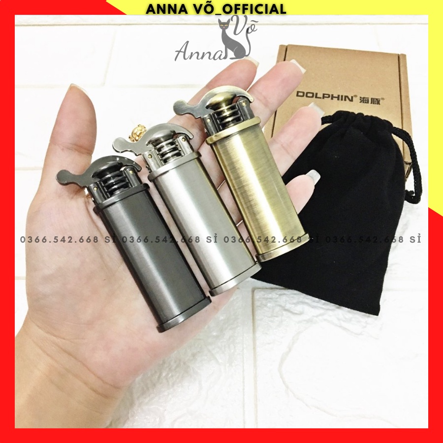 𝐇𝐨̣̂𝐩 𝐪𝐮𝐞̣𝐭 𝐁𝐚̣̂𝐭 𝐥𝐮̛̉𝐚 DOLPHIN 700 KIM LOẠI CỔ ĐIỂN - 𝗭𝗶𝗽𝗽𝗼 Anna Võ DP700
