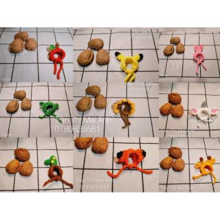 Mẫu nón dây cột cho hamster,sóc,nhím,bọ ú, mèo,...