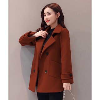 [Q8] Áo khoác dạ Nữ form ngắn tiểu thư
