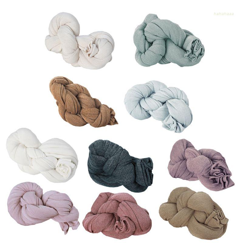 Chăn Quấn Bằng Cotton Co Giãn Dành Cho Bé Sơ Sinh Chụp Ảnh