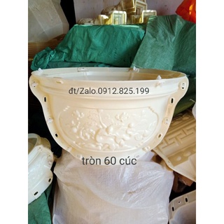 bộ khuôn đúc chậu tròn 60 abs